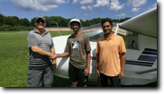 Neehar Polavarapu - 1st Solo Flight - August 20, 2016