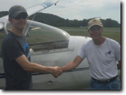 Will McNulty's 1st Solo Flight - July 16, 2016